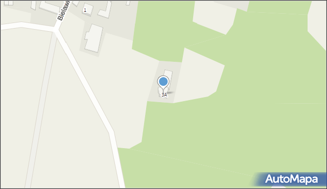 Bielawki, Bielawki, 3A, mapa Bielawki