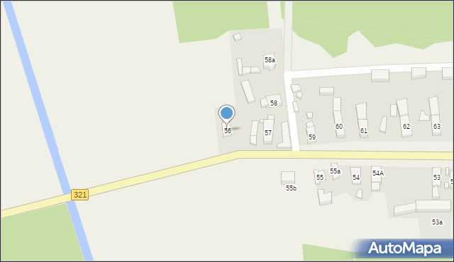 Bielawy, Bielawy, 56, mapa Bielawy