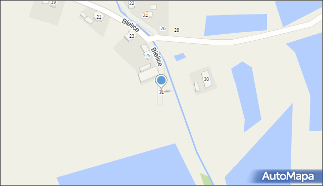 Bielice, Bielice, 31, mapa Bielice