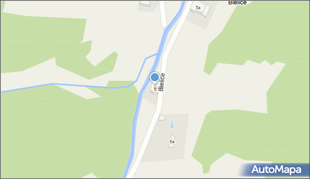 Bielice, Bielice, 6, mapa Bielice