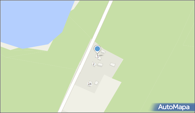 Bielinek, Bielinek, 1, mapa Bielinek