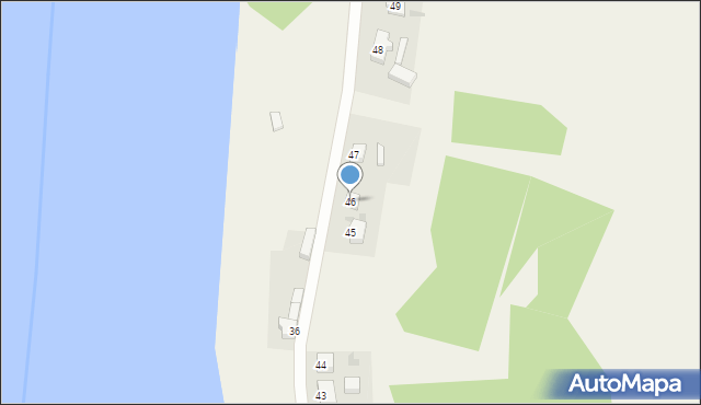 Bielinek, Bielinek, 46, mapa Bielinek