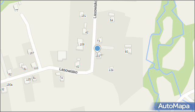 Bielowicko, Bielowicko, 111, mapa Bielowicko