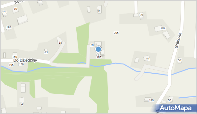 Bielowicko, Bielowicko, 166, mapa Bielowicko