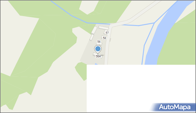 Bieniec, Bieniec, 56A, mapa Bieniec