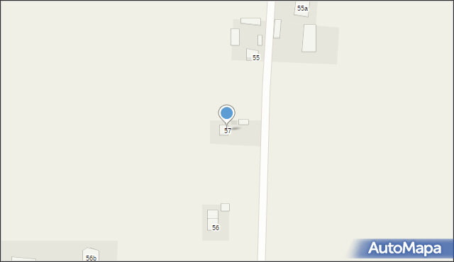 Bieniewo-Parcela, Bieniewo-Parcela, 57, mapa Bieniewo-Parcela