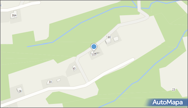 Bieńkowice, Bieńkowice, 125, mapa Bieńkowice