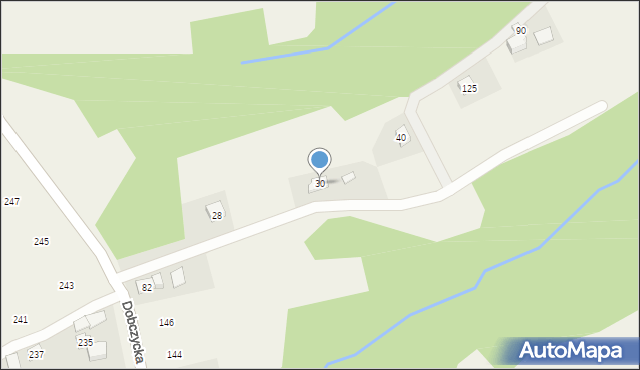 Bieńkowice, Bieńkowice, 30, mapa Bieńkowice