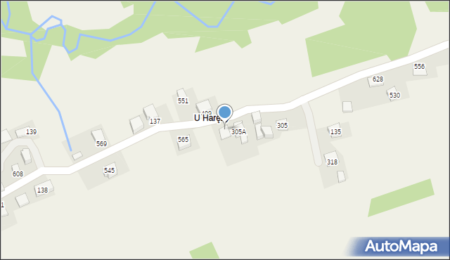 Bieńkówka, Bieńkówka, 665, mapa Bieńkówka