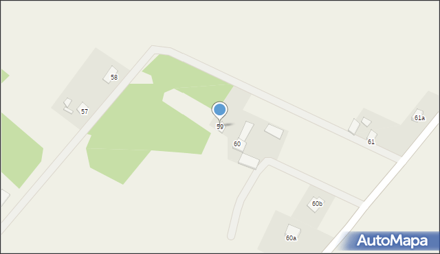 Bieńkówka, Bieńkówka, 59, mapa Bieńkówka