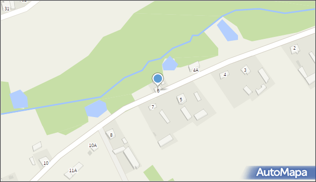 Bierdzież, Bierdzież, 6, mapa Bierdzież