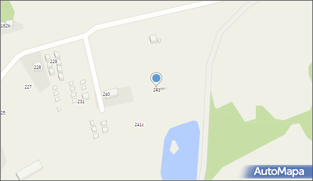 Bierkowice, Bierkowice, 241, mapa Bierkowice