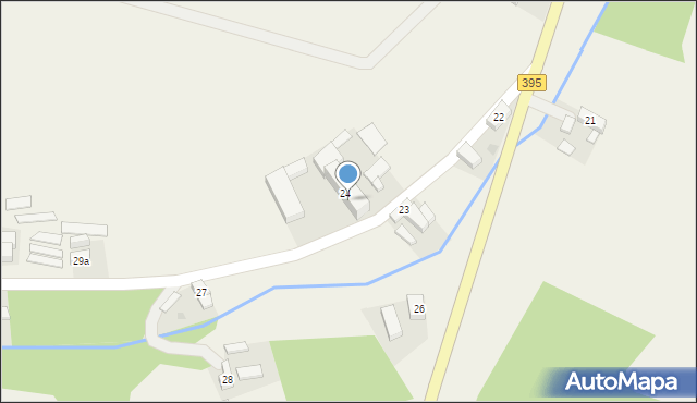 Biernacice, Biernacice, 25, mapa Biernacice