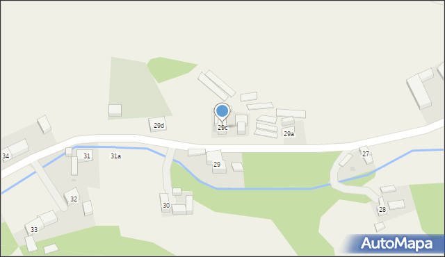 Biernacice, Biernacice, 29c, mapa Biernacice