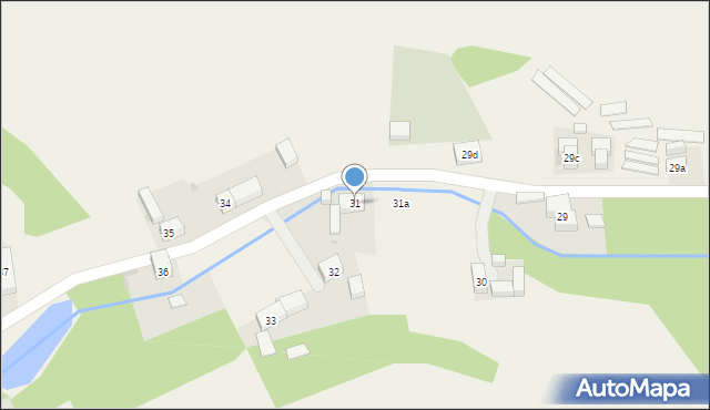 Biernacice, Biernacice, 31, mapa Biernacice