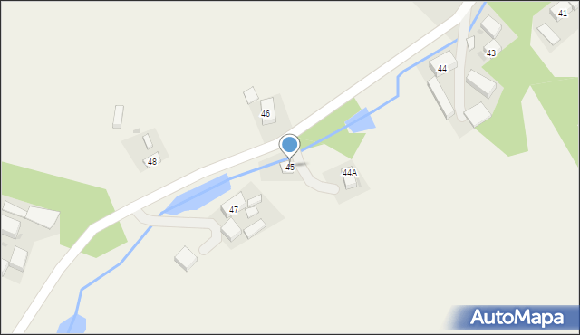 Biernacice, Biernacice, 45, mapa Biernacice