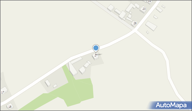 Biernacice, Biernacice, 27, mapa Biernacice