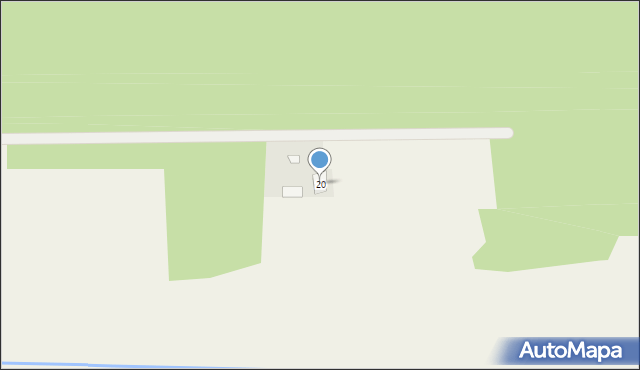 Biernacice, Biernacice, 20, mapa Biernacice