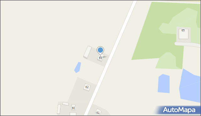 Biernacice, Biernacice, 63, mapa Biernacice