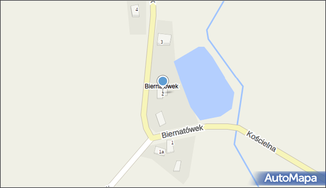 Biernatówek, Biernatówek, 2, mapa Biernatówek