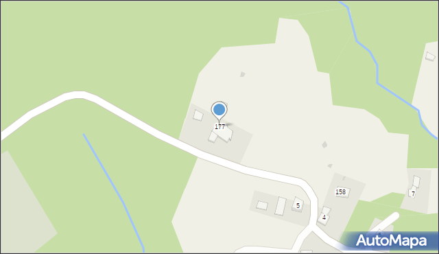 Bierówka, Bierówka, 177, mapa Bierówka