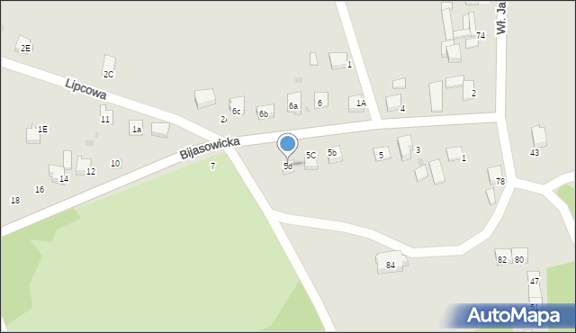 Bieruń, Bijasowicka, 5d, mapa Bieruń