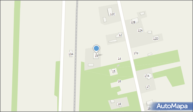 Bierwce, Bierwce, 13, mapa Bierwce