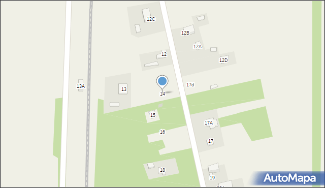 Bierwce, Bierwce, 14, mapa Bierwce