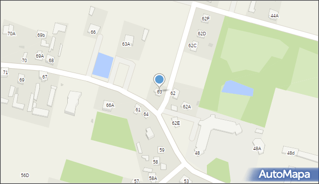 Bierwce, Bierwce, 63, mapa Bierwce