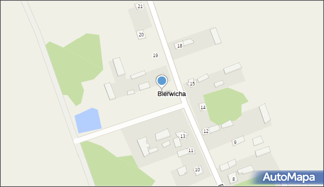 Bierwicha, Bierwicha, 16, mapa Bierwicha