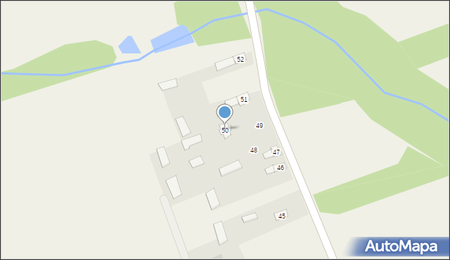 Bierwicha, Bierwicha, 50, mapa Bierwicha