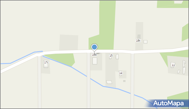 Bierwiecka Wola, Bierwiecka Wola, 16b, mapa Bierwiecka Wola