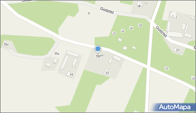 Bierwiecka Wola, Bierwiecka Wola, 53b, mapa Bierwiecka Wola