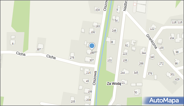 Biery, Biery, 160, mapa Biery