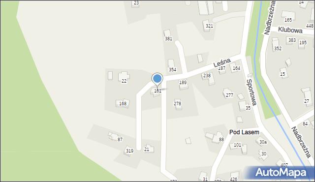 Biery, Biery, 161, mapa Biery