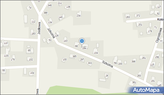 Biery, Biery, 194b, mapa Biery