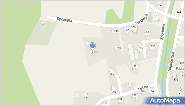 Biery, Biery, 23, mapa Biery