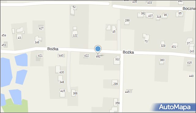 Biery, Biery, 441, mapa Biery