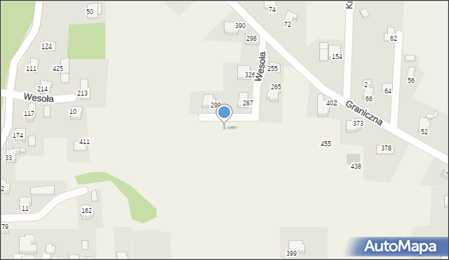 Biery, Biery, 443, mapa Biery