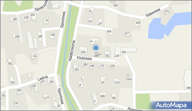 Biery, Biery, 448, mapa Biery