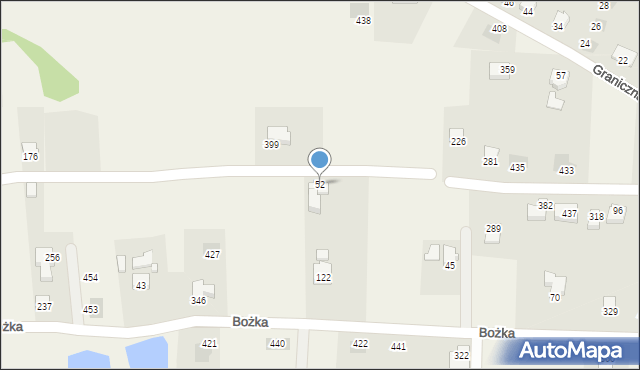 Biery, Biery, 52, mapa Biery