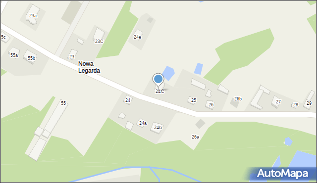 Bierzewice, Bierzewice, 24C, mapa Bierzewice