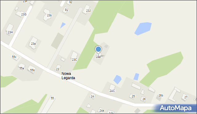 Bierzewice, Bierzewice, 24e, mapa Bierzewice