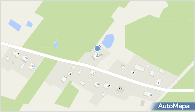 Bierzewice, Bierzewice, 2a, mapa Bierzewice