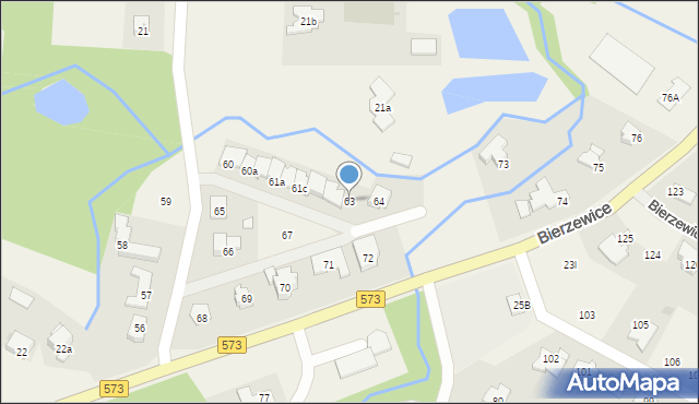 Bierzewice, Bierzewice, 63, mapa Bierzewice