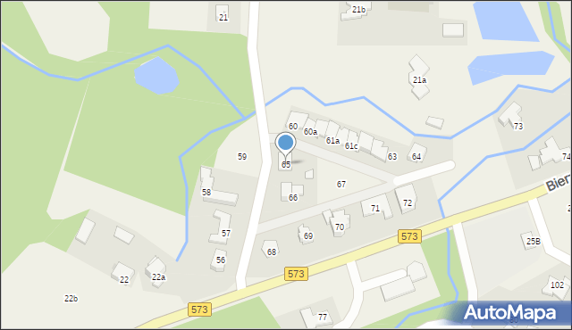 Bierzewice, Bierzewice, 65, mapa Bierzewice