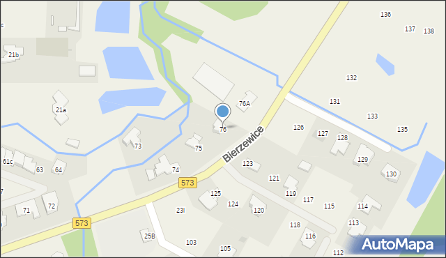 Bierzewice, Bierzewice, 76, mapa Bierzewice