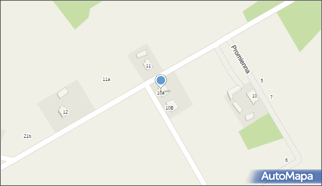 Bierzów, Bierzów, 10a, mapa Bierzów