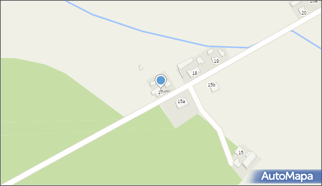 Bierzów, Bierzów, 17, mapa Bierzów