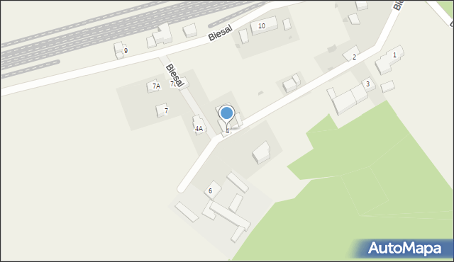 Biesal, Biesal, 4, mapa Biesal